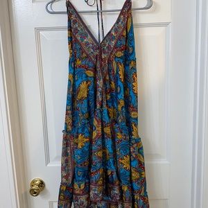 Indie print dress